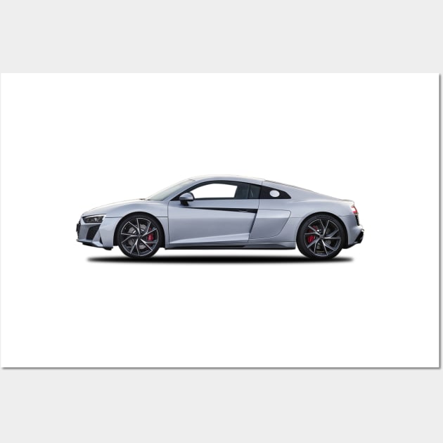 Audi 2020 R8 V10 Wall Art by jayaadiprastya